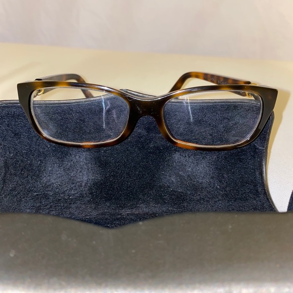 Cartier tortoise and gold trinity glasses and case main image 9